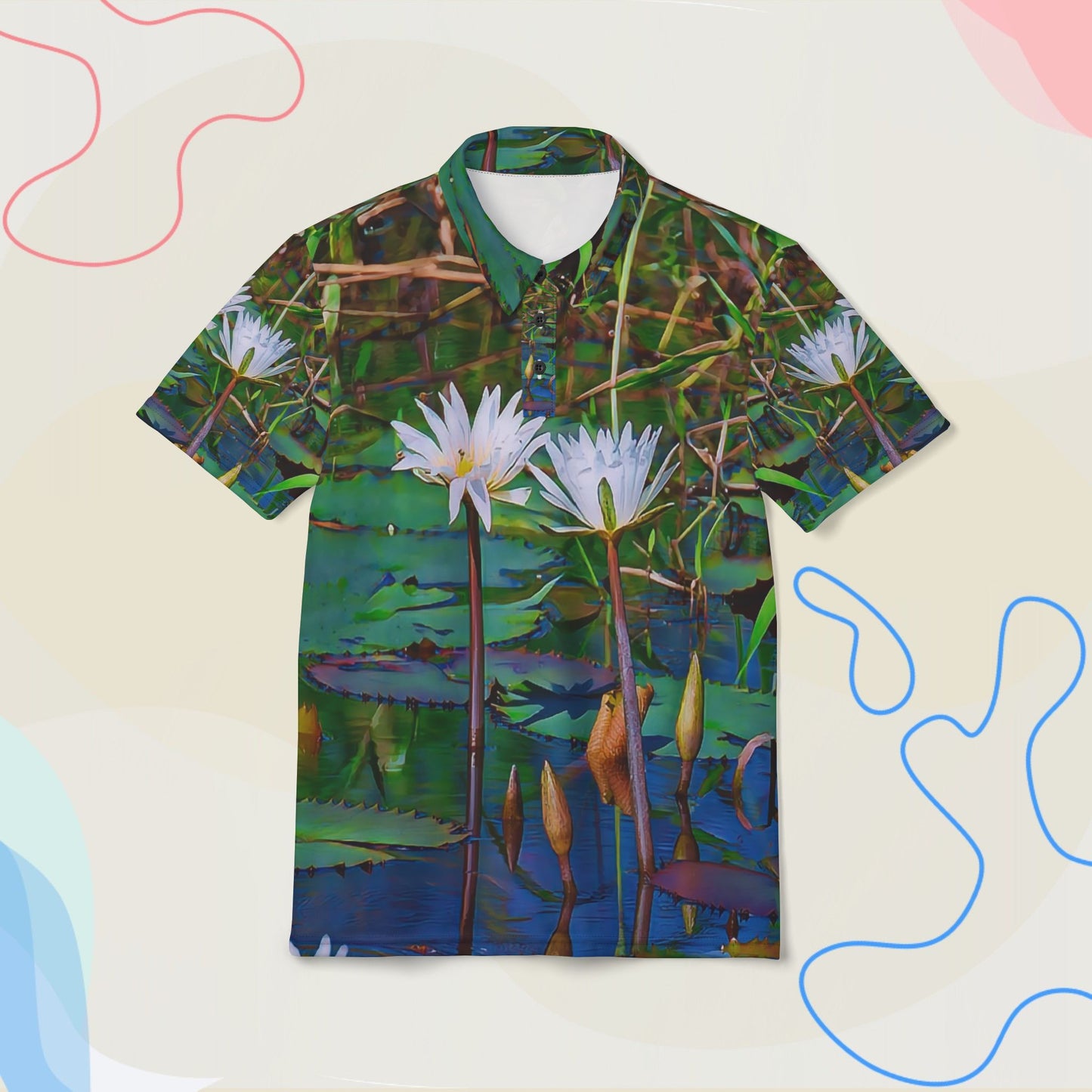 "Whispers of the Lily — Serenity in Bloom"