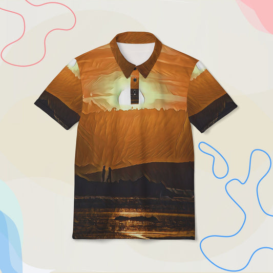 "Sunset Companions - Moments by the Sea"