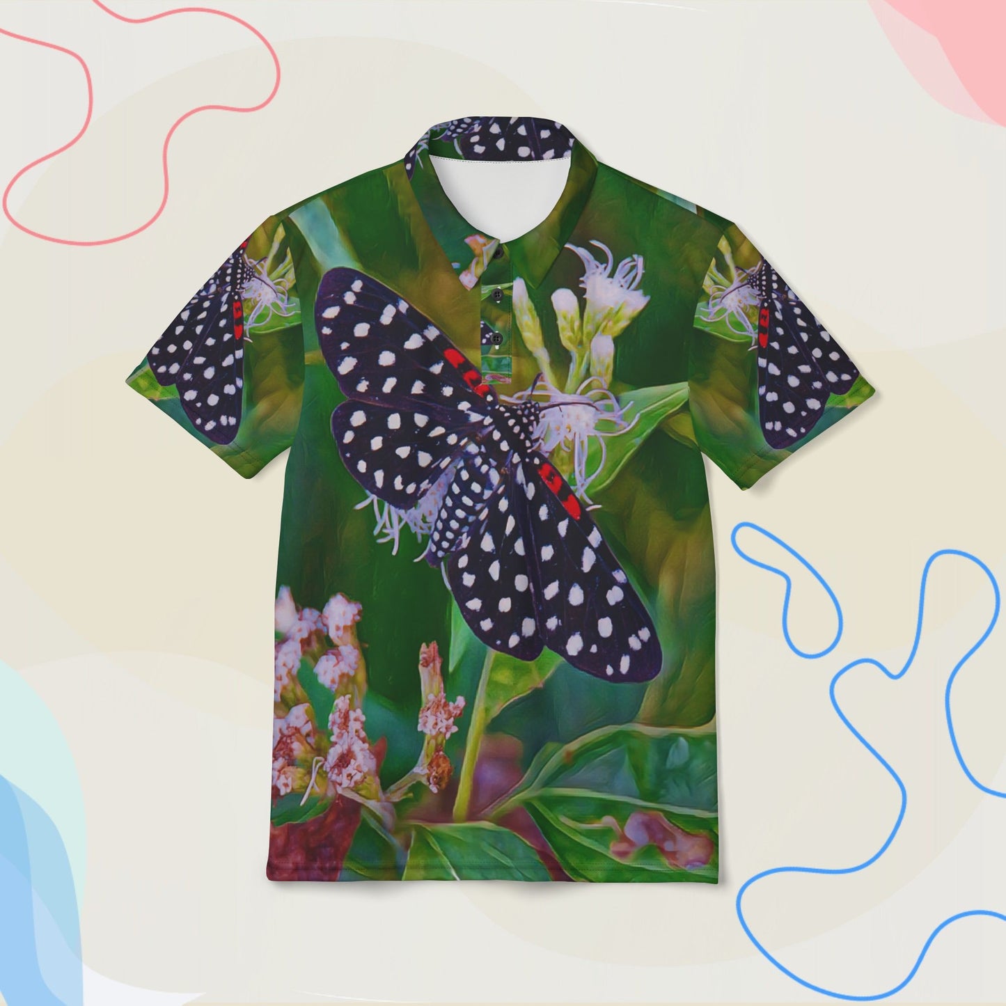 "Crimson Wing & Peta — Nature’s Contrast"