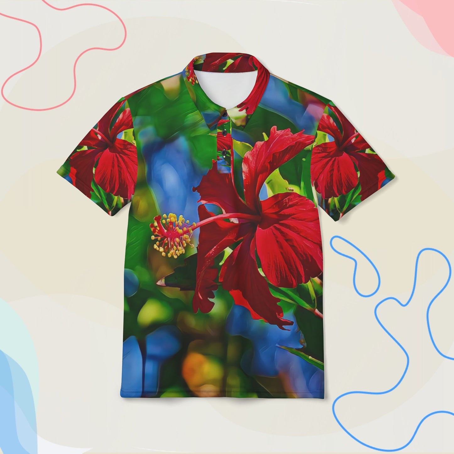 "Amapola Radiance: Puerto Rico's Hibiscus in Bloom"