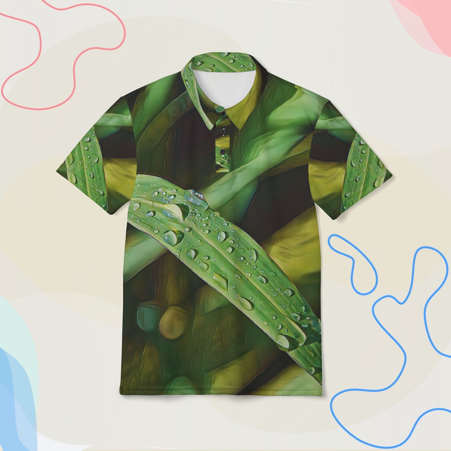 "Leaf Dew – Rainkissed Leaves"