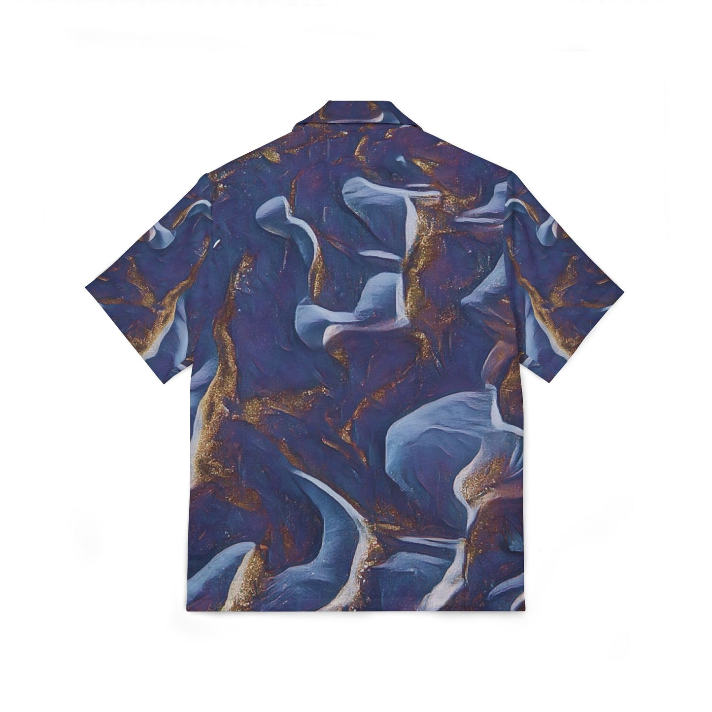 Volcanic Shore Abstract Hawaiian All Over Print Shirt