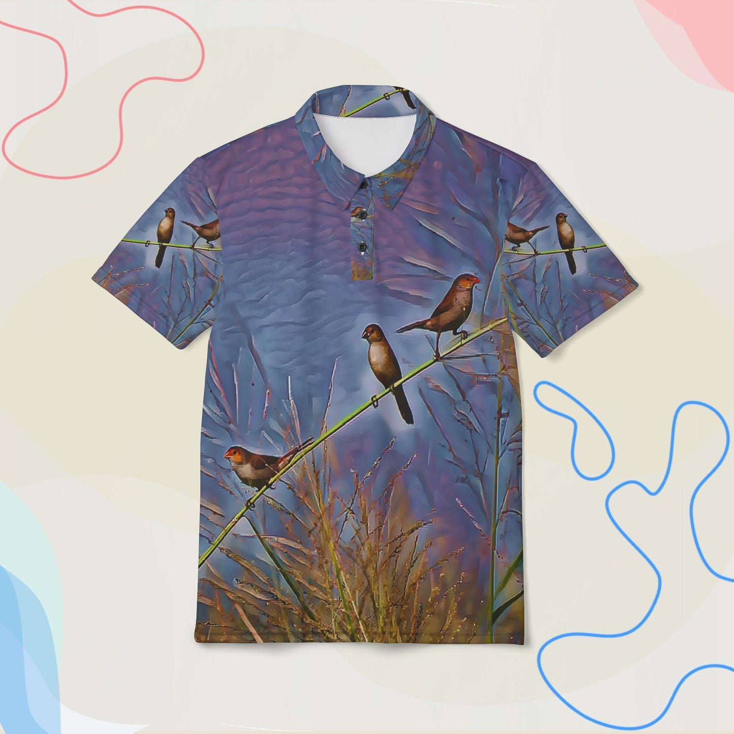 “Twilight Perch: Serenity in Motion”