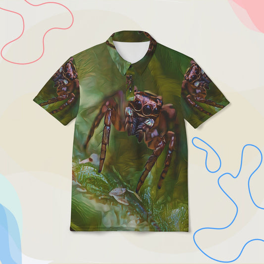 "Eyes of the Underbrush: The Watchful Hunter"