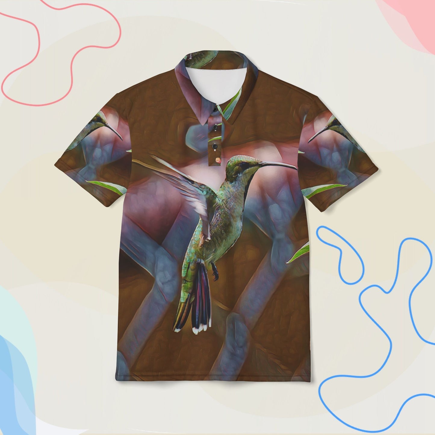 "Wings of Bloom — Flight Through Petals"