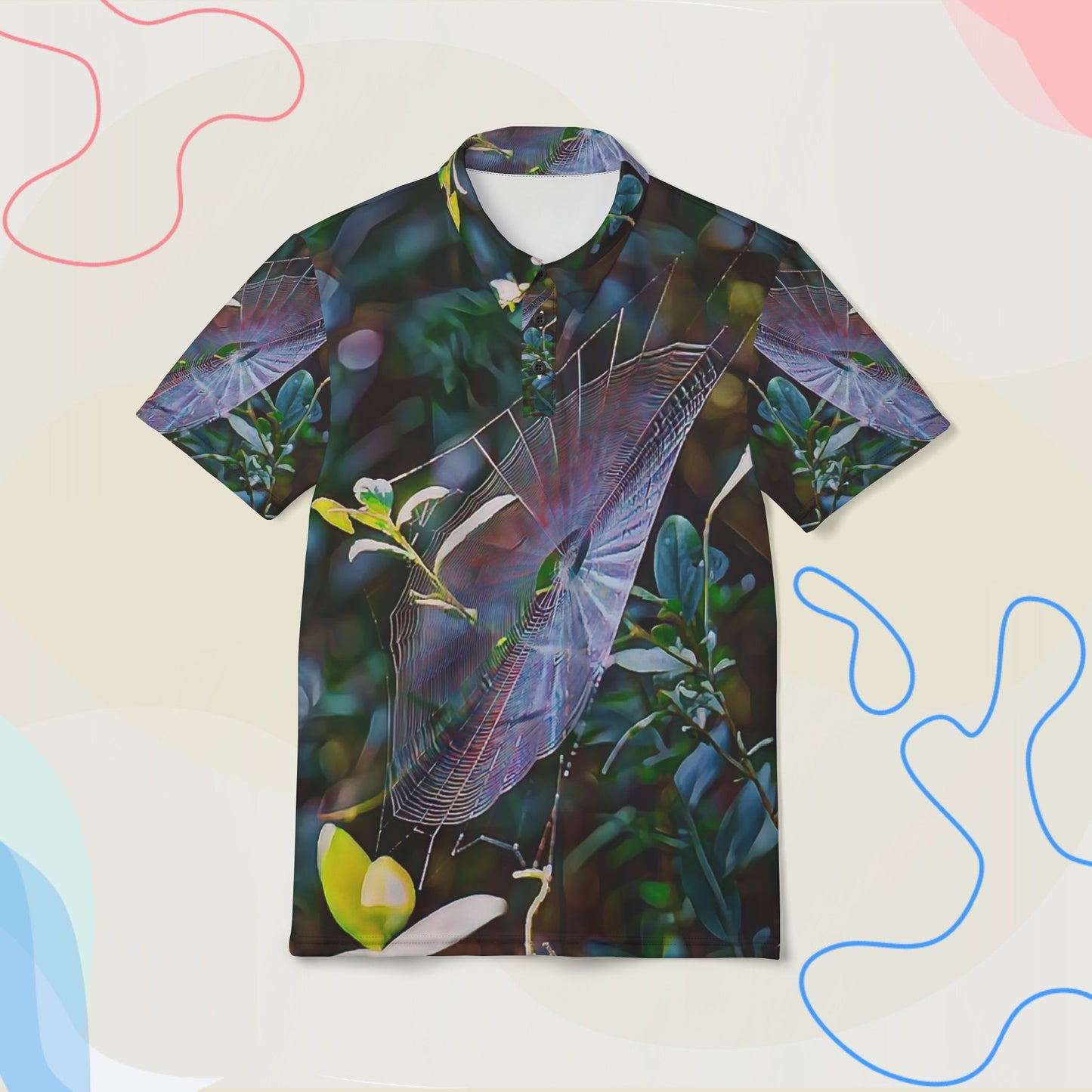 "Spider Web Structure – Flutter in the Canopy"