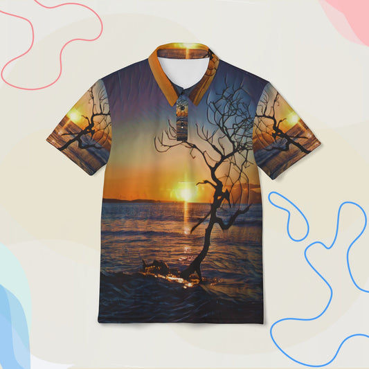 "Dawn at the Cay: Sunrise over La Parguera"