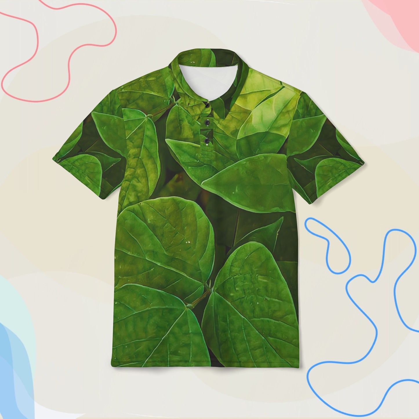 "Green Leaf – Camouflage Elegance"