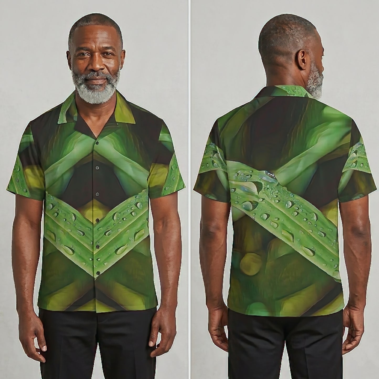 Morning Dew Rainforest Canopy Hawaiian All Over Print Shirt